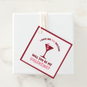  Martini Valentine Chic & Trendy Galentines Day フェイバータグ (インサイチュ)