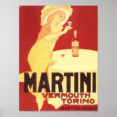 Martini Vermouth Torino ポスター (正面)
