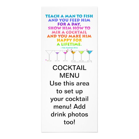 MARTINI ZEN – 生涯ラックカードをお楽しみください ラックカード (正面)