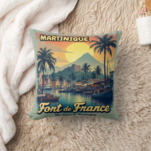 MARTINIQUE クッション (ブランケット)