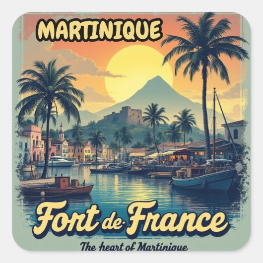 MARTINIQUE スクエアシール (正面)