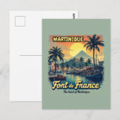 MARTINIQUE ポストカード (正面/裏面)