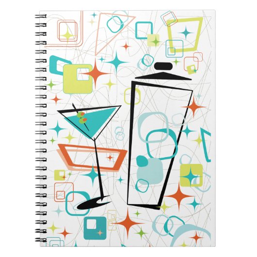 Martinis A Go Notebook ノートブック (正面)