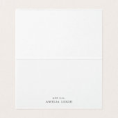 Martinis & Matrimony Bridal Shower Thank You (内部フラット)