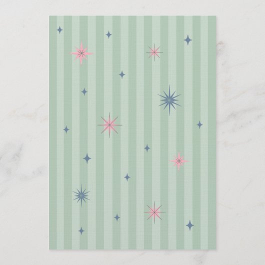 Martini's & Mistletoe Christmas Cocktail event 招待状 (裏面)