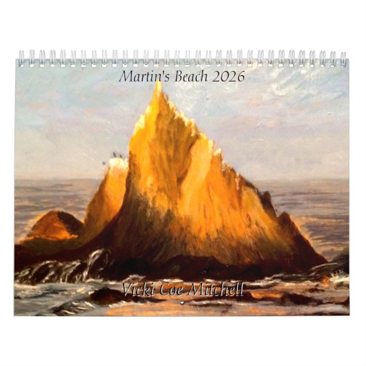 Martin's Beach 2026 CALENDAR カレンダー (カバー)