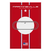 Martinsville Speedway ポスター (正面)