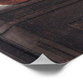 Martinus Rorbye View from the Artist's Window Pain ポスター (角)