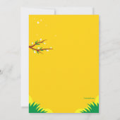 Martisorグリーティングカード (裏面)