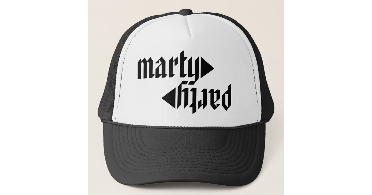 Martypartyのトラック運転手の帽子 キャップ Zazzle Co Jp