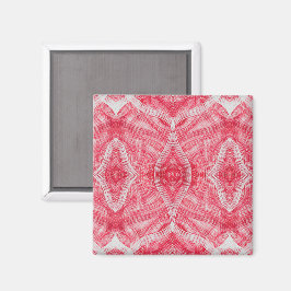 Martyrdom Abstract Red White Watercolor Art マグネット