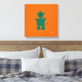 Martzkins In Outer Space Martian Pet Canvas キャンバスプリント (インサイチュ (寝室))