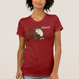 Maru! (文字と) tシャツ
