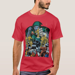 Marvel ドクター・ドゥーム ドゥームウォー3 コミック表紙 フレンズ tシャツ