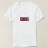 「MARVEL」ロゴ印刷Tシャツ Tシャツ (デザイン正面)