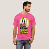 Marvel Avengers Doctor奇妙なポケットのロゴ Tシャツ (正面フル)