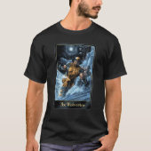 Marvel Comic Wolverine Moon light Card Art Graphic Tシャツ (正面)