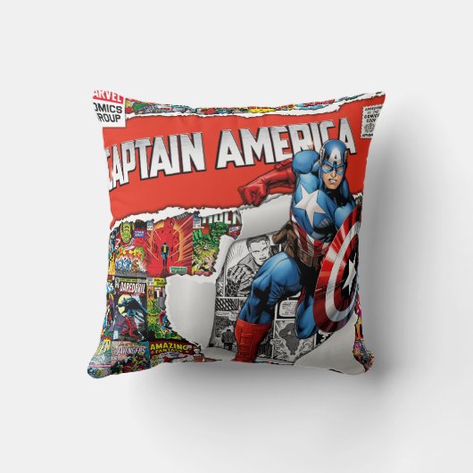 marvel comics クッション (裏面)