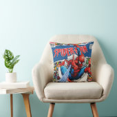marvel comics  spider man Throw Pillow クッション (椅子)