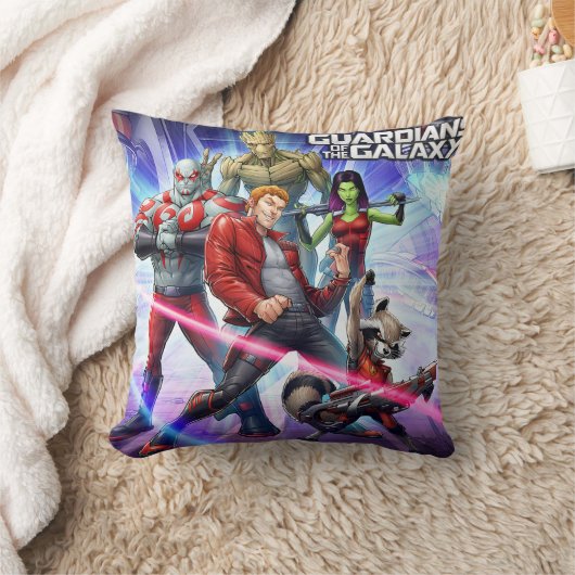 marvel comics Throw Pillow クッション (ブランケット)