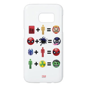 Marvel Emojiキャラクター式 Samsung Galaxy S7 ケース