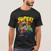 Marvel Father s Day My Dad Is Super Avengers Break Tシャツ (正面)