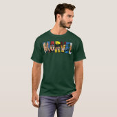 Marvel Logo with XMen Inside gift Tシャツ (正面フル)