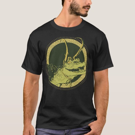 Marvel Loki Alligator Loki Variant Identified Tシャツ (正面)