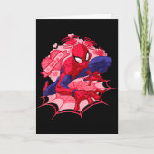 Marvel Spider-man Hearts Valentines Day  カード (正面)