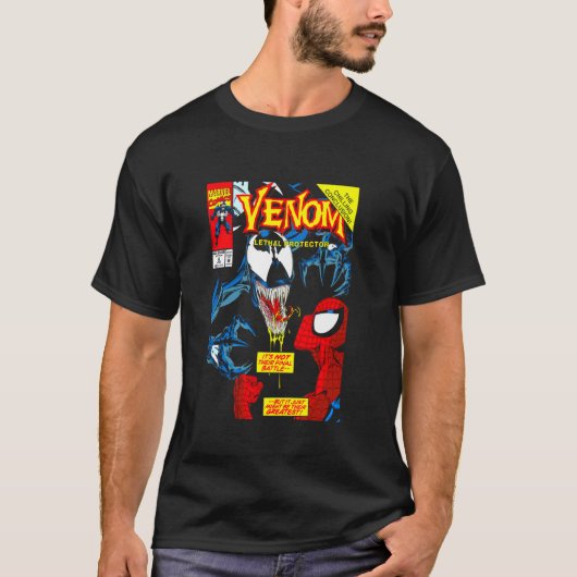 Marvel Spider-Man VS Venom Chilling Conduction Com Tシャツ (正面)