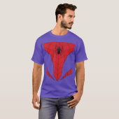 Marvel SpiderMan Peter Parker Costume friend Tシャツ (正面フル)