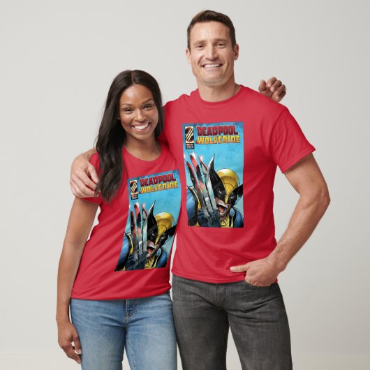 Marvel Studios Deadpool Wolverine Comic Cover Homa Tシャツ (ユニセックス)