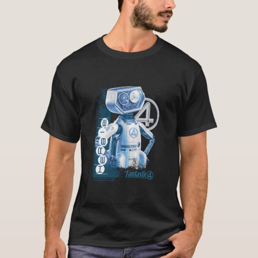 Marvel The Fantastic Four First Steps Herbie Vinta Tシャツ (正面)