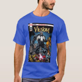 Marvel Venom Lethal Pileup Comic Cover friend Tシャツ (正面)