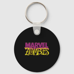 Marvel Zombies公式カラーロゴハロウィーン キーホルダー
