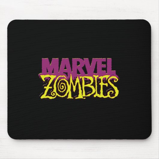 Marvel Zombies公式カラーロゴハロウィーン マウスパッド (正面)