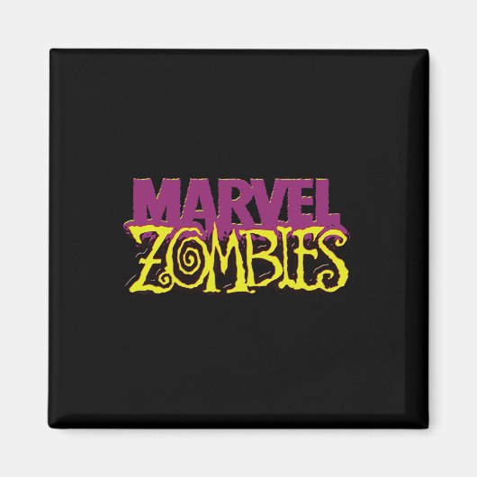 Marvel Zombies公式カラーロゴハロウィーン マグネット (正面)