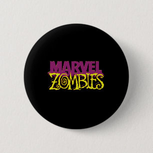 Marvel Zombies公式カラーロゴハロウィーン 缶バッジ