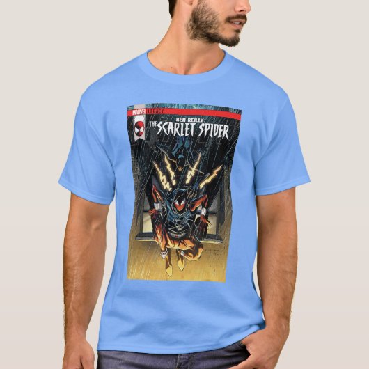 Marvelhe Scarlett Spider Sensesingle Comic Cover f Tシャツ (正面)