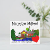 Marvelous Milford City Hall Postcard ポストカード (スタンド正面)