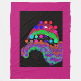 Marvelous Miss Funny Girl フリースブランケット