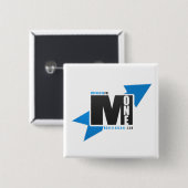 MarvelousOne.comの矢ボタン 缶バッジ (正面&裏面)