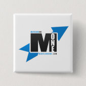 MarvelousOne.comの矢ボタン 缶バッジ (正面)