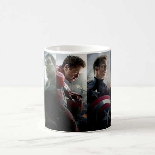 Marvels Theme Mug or Cup コーヒーマグカップ (中央)