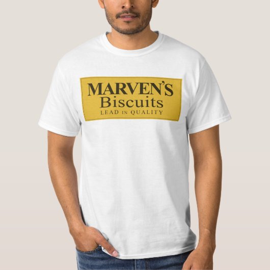 Marvenのビスケット Tシャツ (正面)