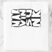 Marvin Sundステッカー 長方形シール (バッグ)