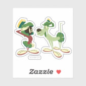 MARVIN THE MARTIAN™とK-9 シール (シート)