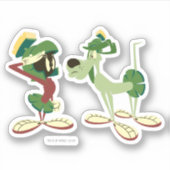 MARVIN THE MARTIAN™とK-9 シール (正面)