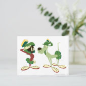 MARVIN THE MARTIAN™とK-9 ポストカード (スタンド正面)