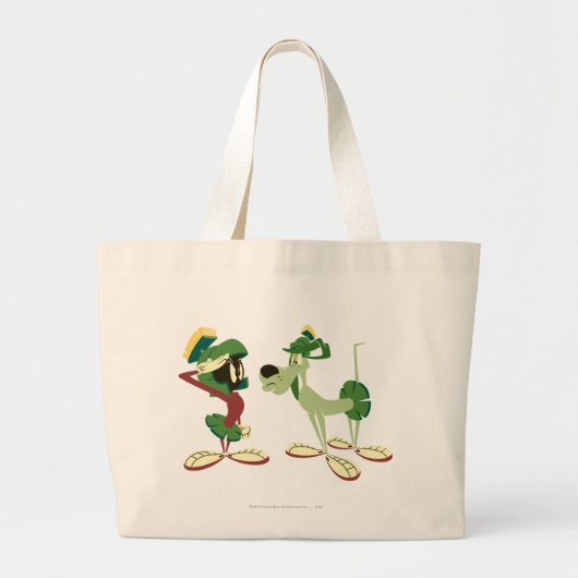MARVIN THE MARTIAN™とK-9 ラージトートバッグ (正面)